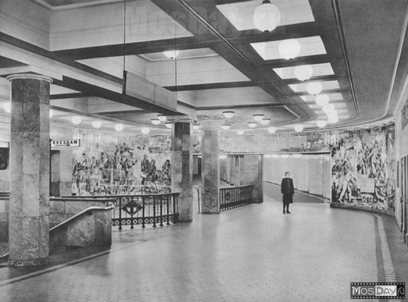 Станция Сокольники 1935 вестибюль