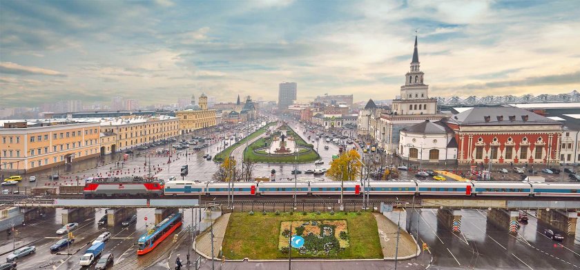 Три вокзала Казанский Ленинградский Ярославский