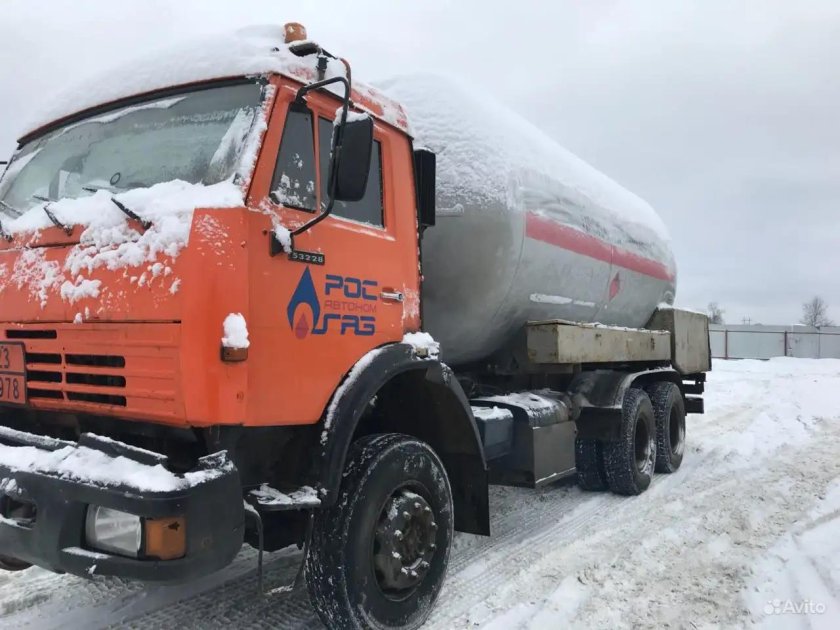 Газовоз КАМАЗ 20 кубов