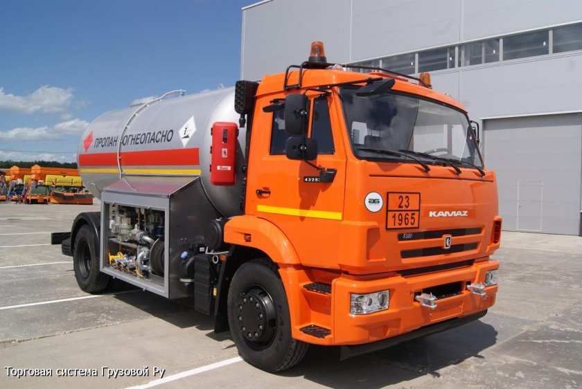 Автоцистерна СУГ АЦТ 10