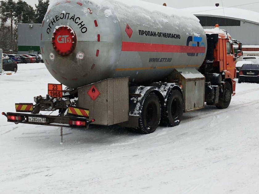 Автоцистерна на базе камаз