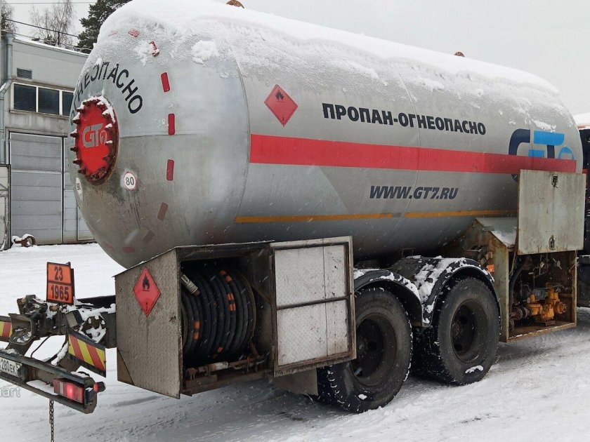Полуприцеп газовоз gt7