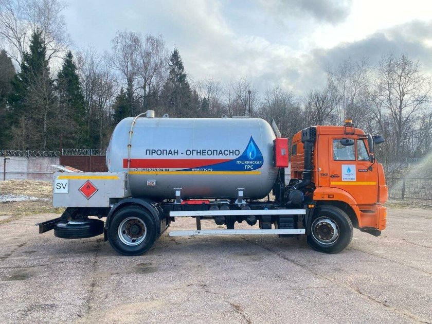 Камаз газовоз 12 кубов