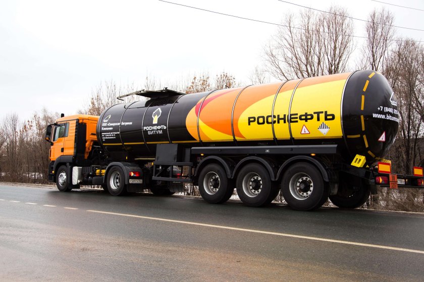 Роснефть битум цистерна