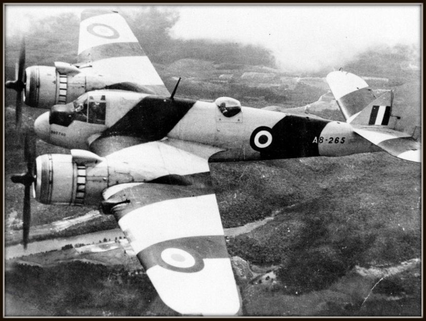 Бристоль Бофайтер самолет