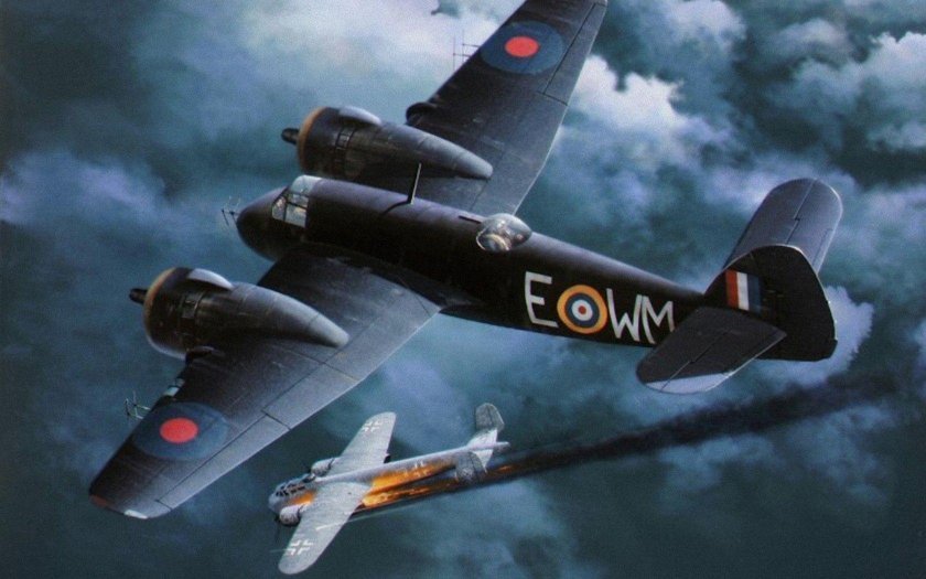 Бристоль Бофайтер самолет