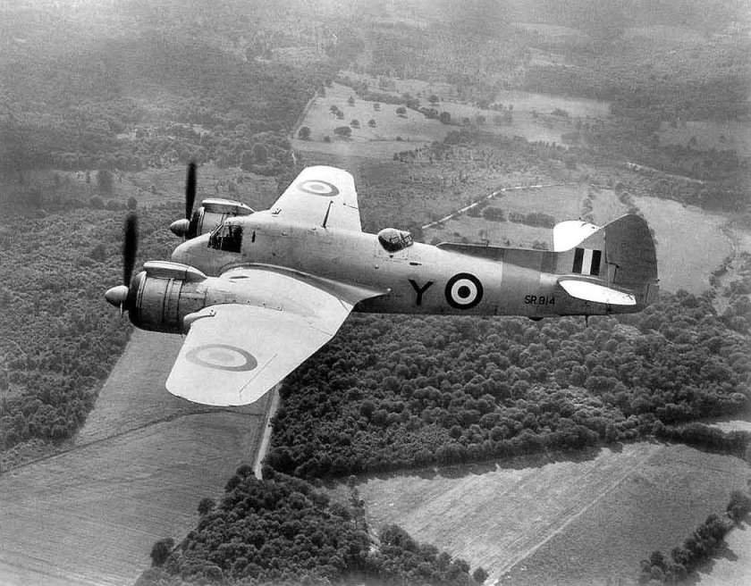 Бристоль Бофайтер самолет