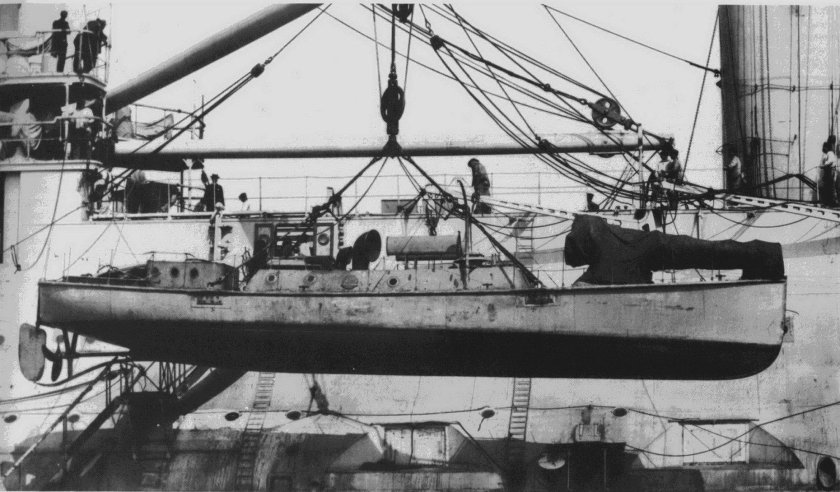 Паровой минный катер Чесма
