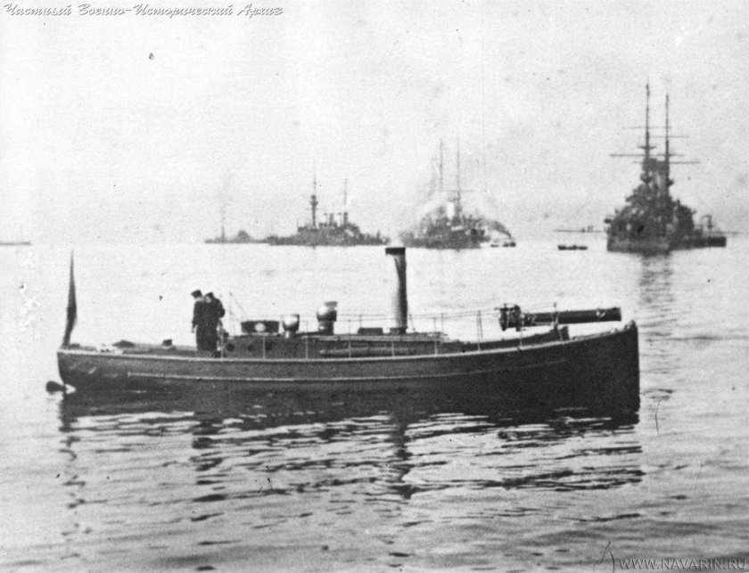 Минный катер броненосца Ослябя
