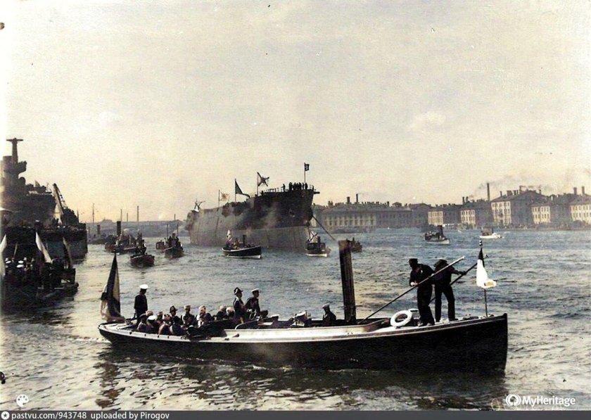 Паровой Императорский катер Петергоф