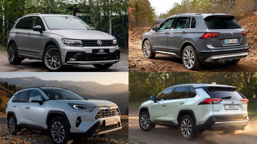 Toyota rav4 vs Volkswagen Tiguan