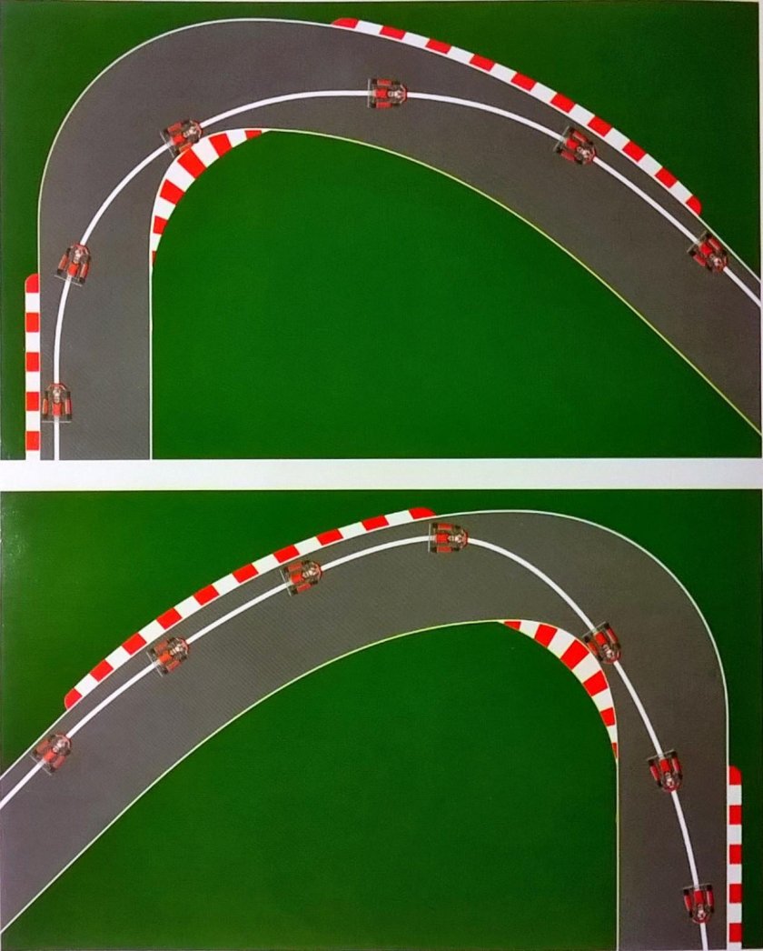 Апекс поворота в картинге