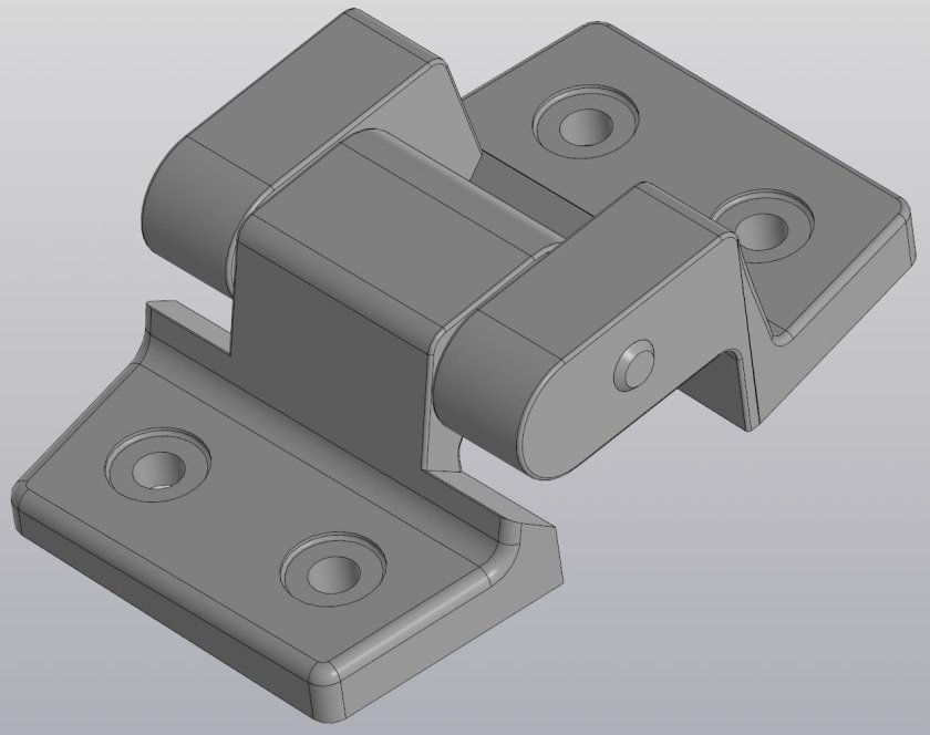 Петля заднего люка ПАЗ 3205