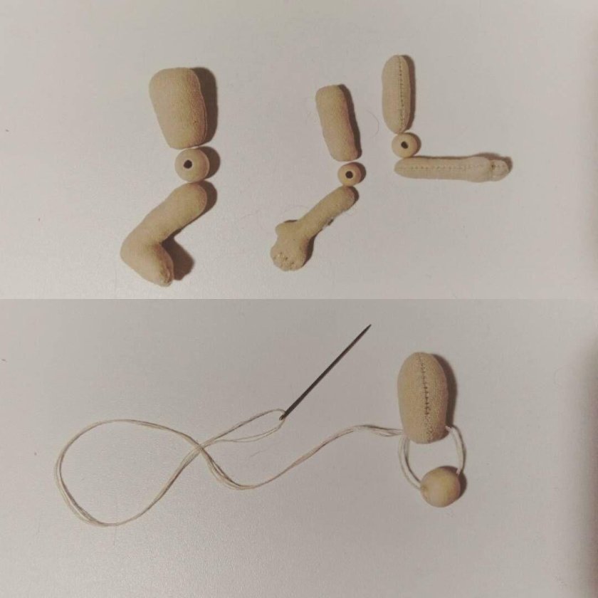 Шарнирные крепления для кукол