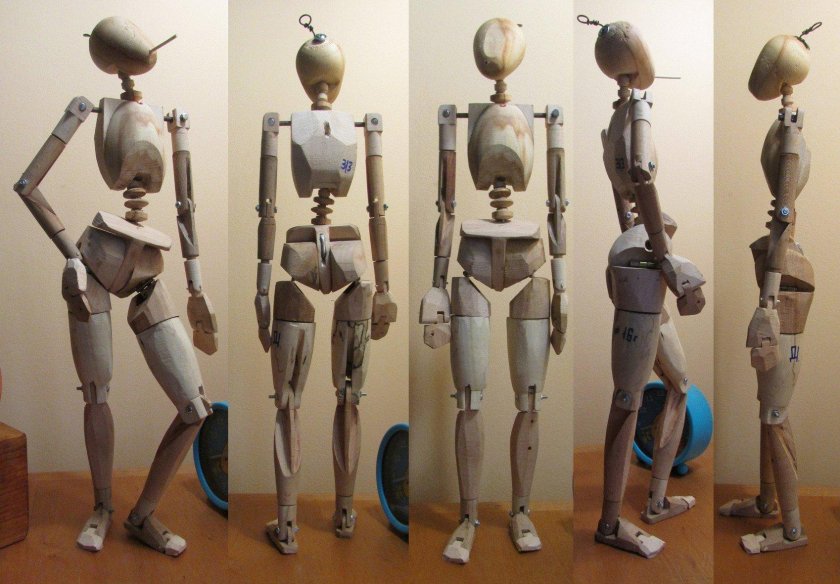 Кукла на шарнирах