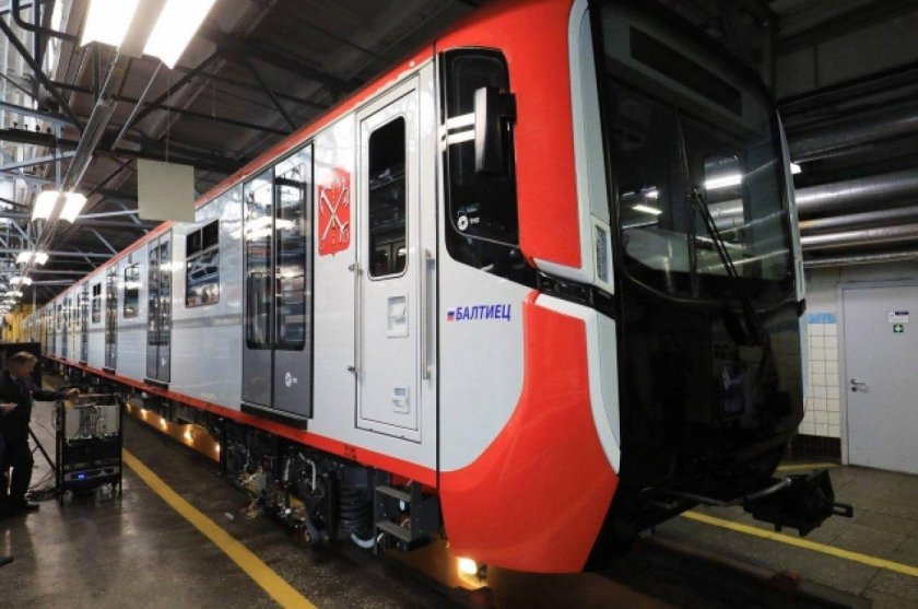 Вагон Балтиец метро СПБ 2022