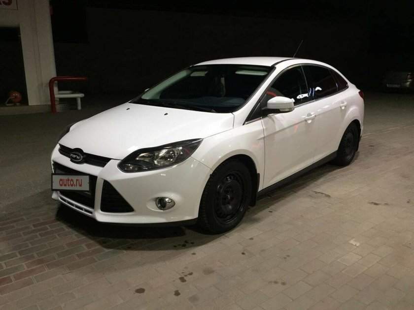 Форд фокус 3 седан белый
