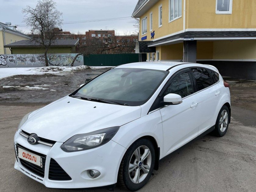 Ford focus 3 белый