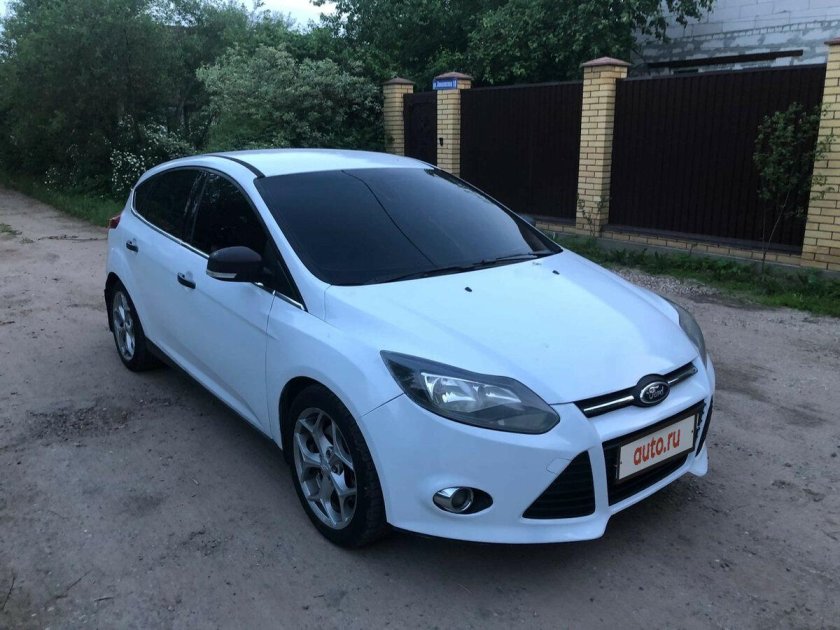 Форд фокус 3 белый 2012