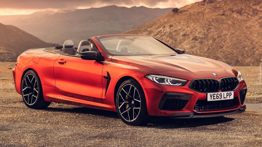 БМВ м8 Компетишн кабриолет