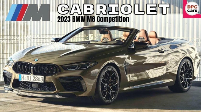BMW m8 Competition Cabrio