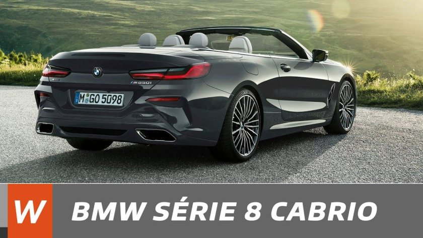 BMW 8 кабриолет