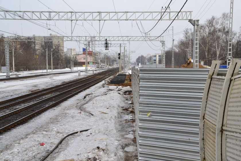 Новогиреево платформа ЖД