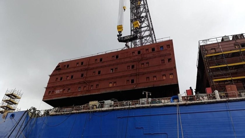 Плавучий энергоблок академик ломоносов