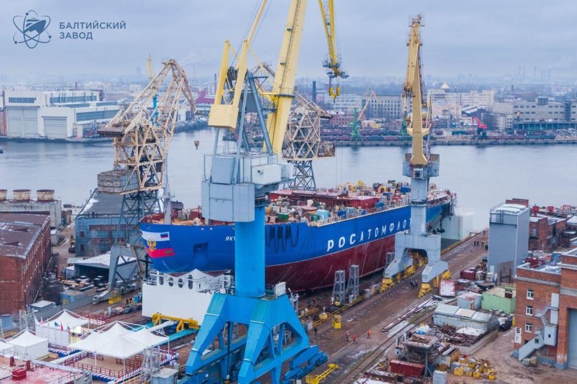 Ледокол Якутия Балтийский завод