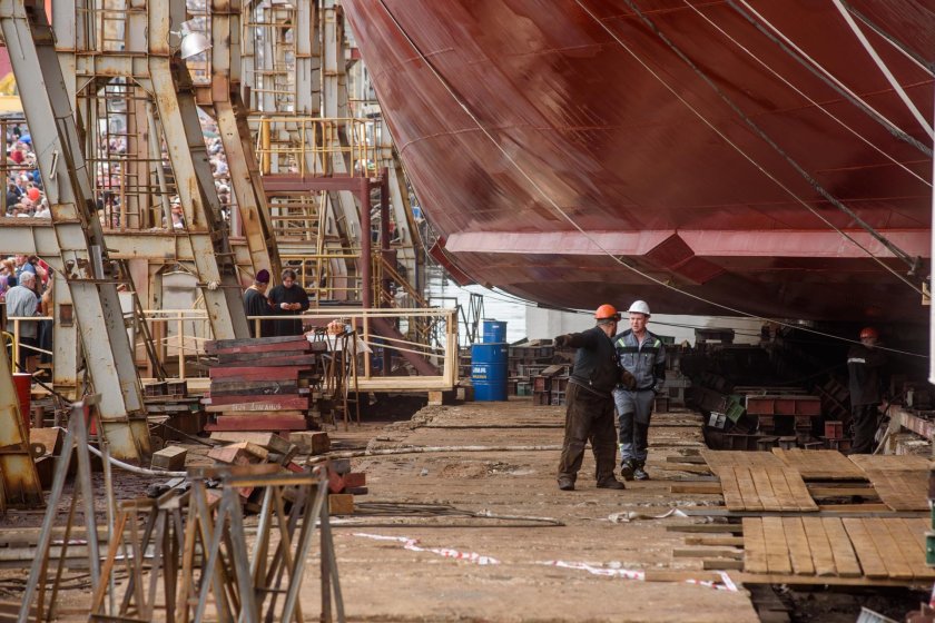 Атомный ледокол Балтийский завод