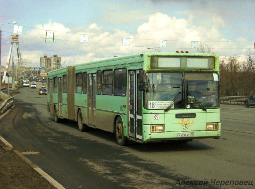 ЛИАЗ 5256 гармошка