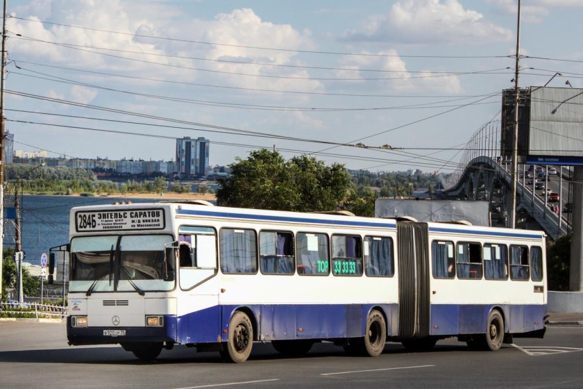 Маршрут 284а Энгельс-Саратов