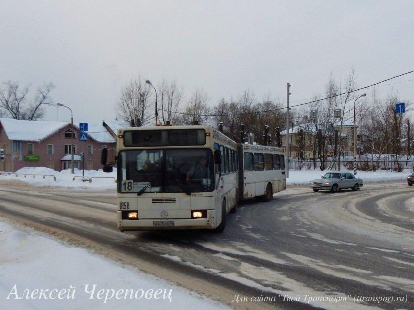 Новости Череповца про автобус 18 синий