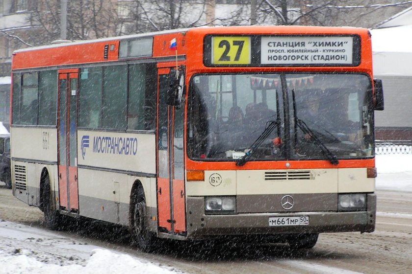 Московский транспорт маршрутка