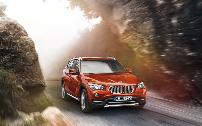 BMW x1 e84 на бездорожье