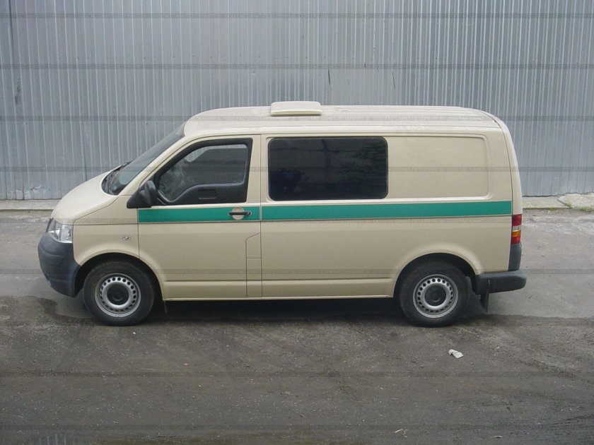 Volkswagen transporter t5 инкассатор