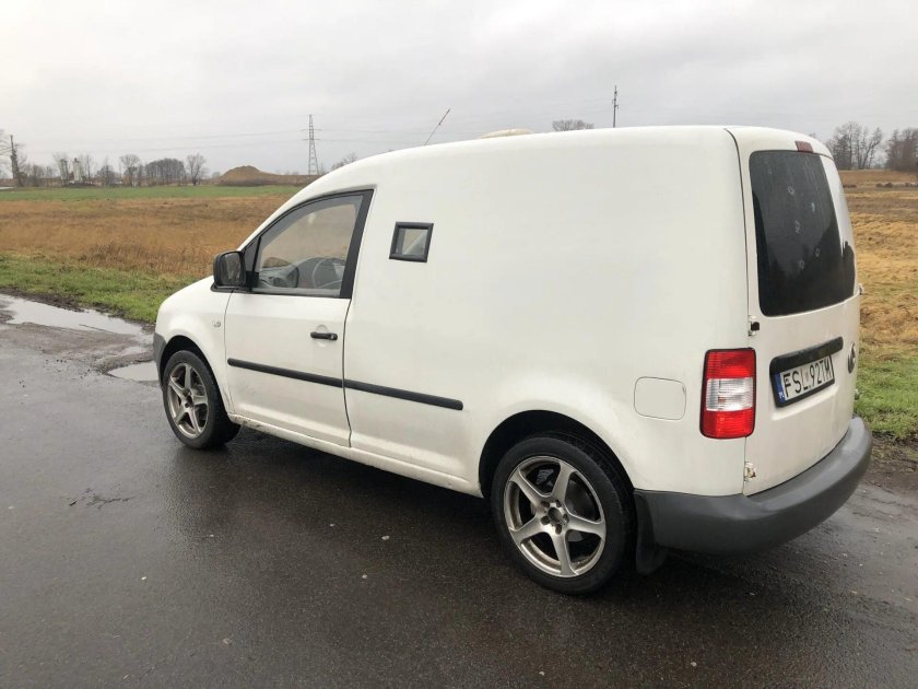 Caddy Volkswagen бронированный