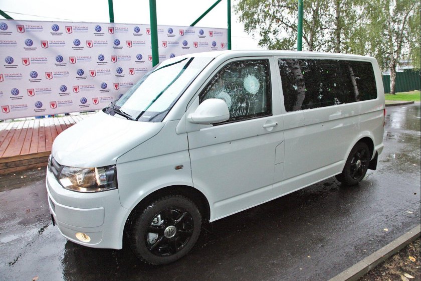 Volkswagen t5 броневик