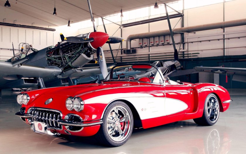 Chevrolet Corvette c1 черный