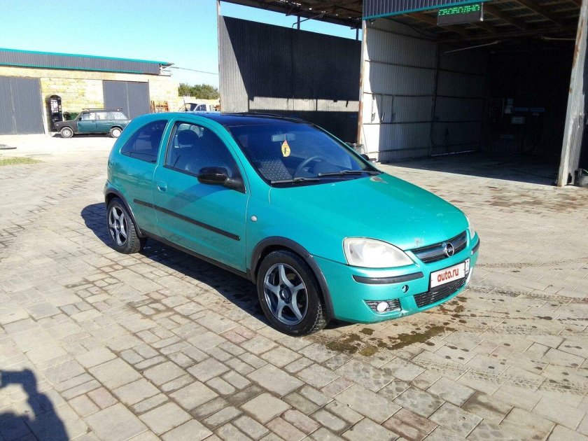 Опель корса 2002