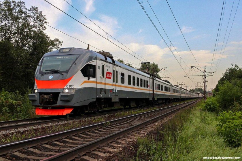 Электропоезд эп 2 д