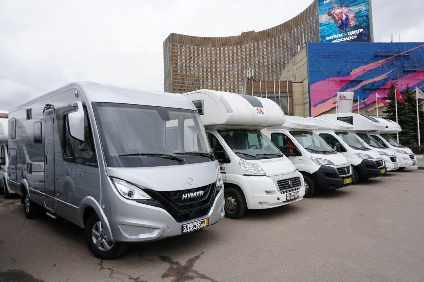 Яхты на колесах автодома