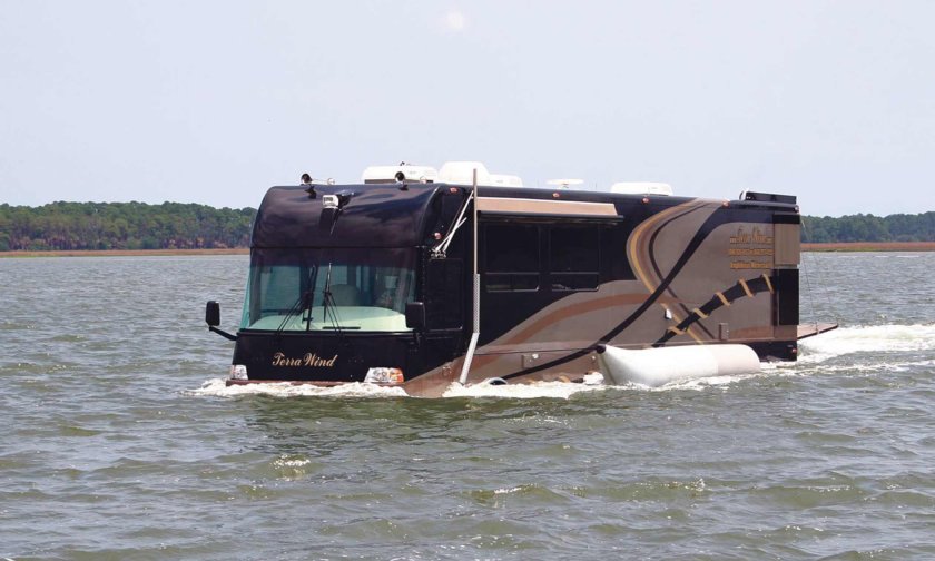 Вездеход амфибия автодом