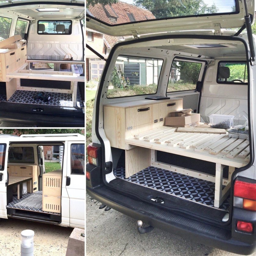 VW t4 Camper салон