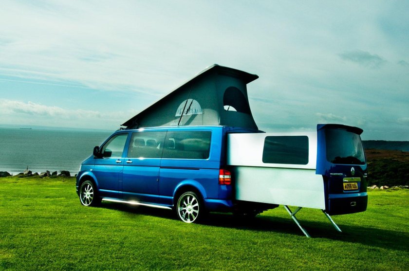 VW t5 Doubleback Camper