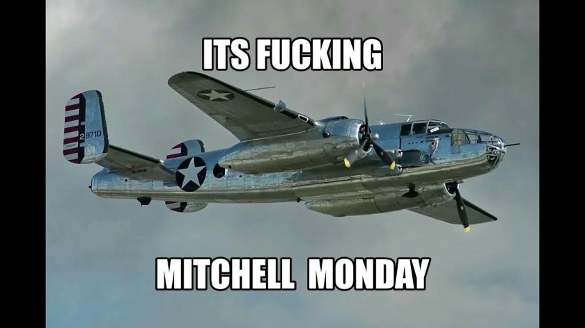 Самолет b 25 Митчелл