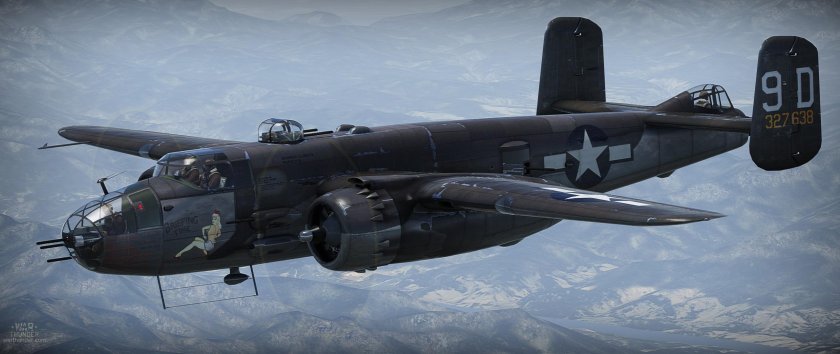 Самолет b 25 Митчелл