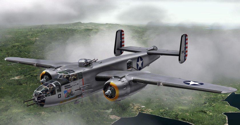 Самолёт б 25 Митчелл