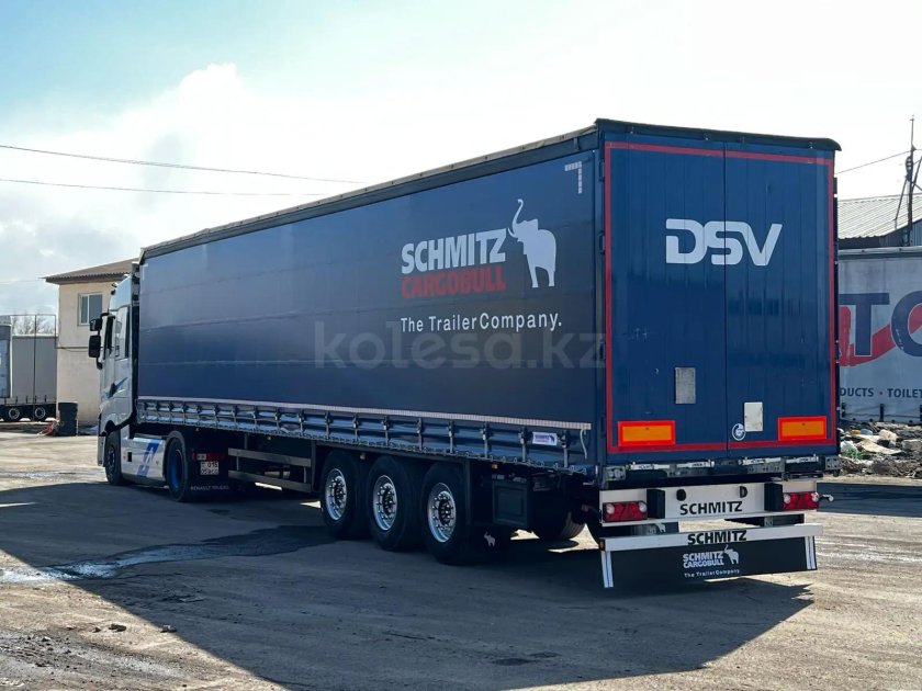 Тентованный полуприцеп