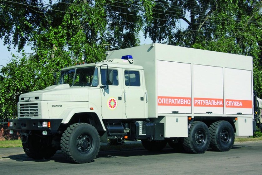 КРАЗ 63221 пожарный
